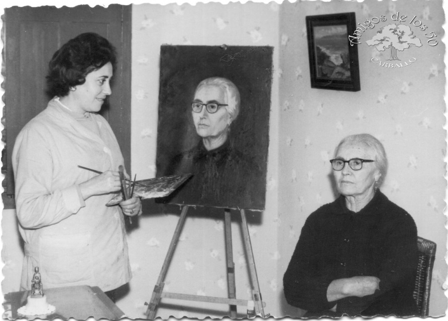 1960 - Pintora Antonia Villaverde